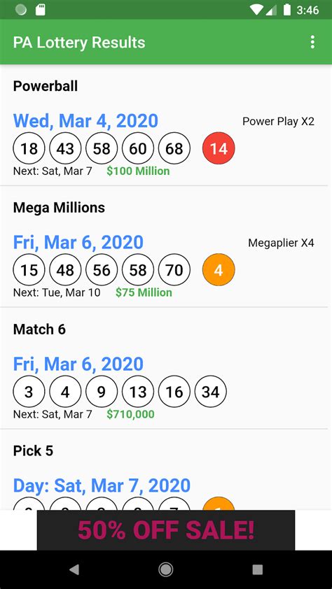 pa lottery results for tonight|Draw Games .
